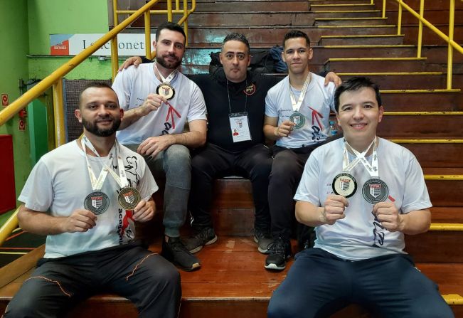 Karatê de Agudos representa o município na 6°Etapa  do 3°Projeto Karate FPK em SP