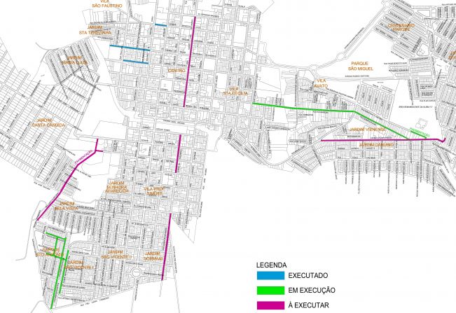 Altair executa obra de quase R$ 5 milhões de recape e pavimentação das ruas de Agudos