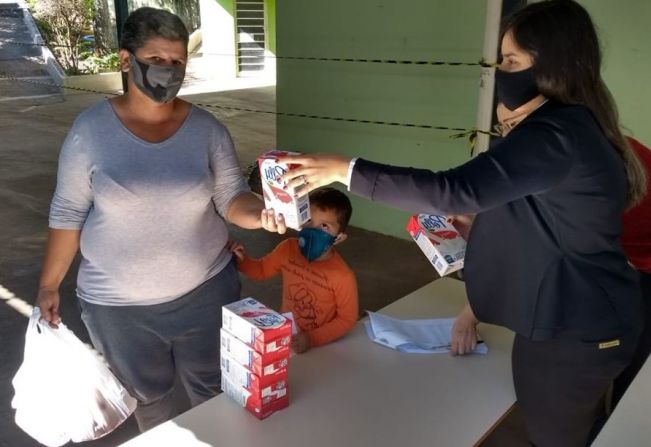 Prefeitura de Agudos conclui entrega de Kit Merenda