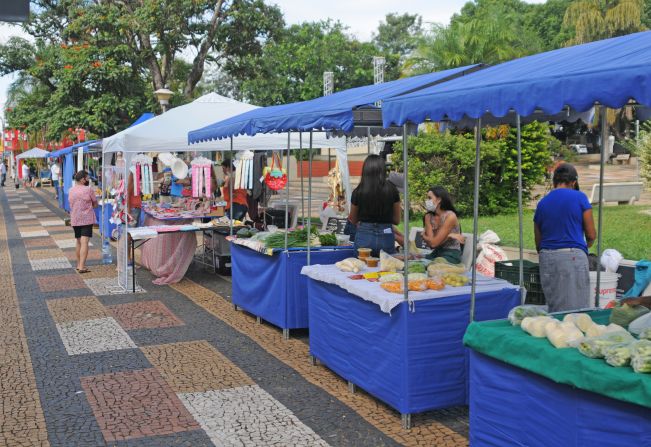 Neste sábado tem “Feira na Praça” das 8h às 13h