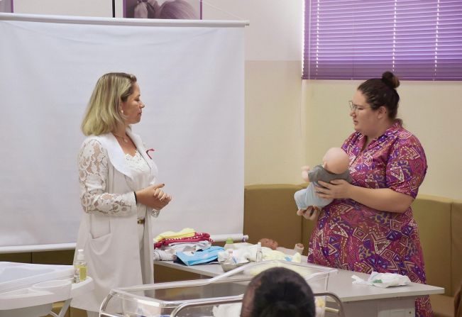 Rede Gestar promove cursos para gestantes