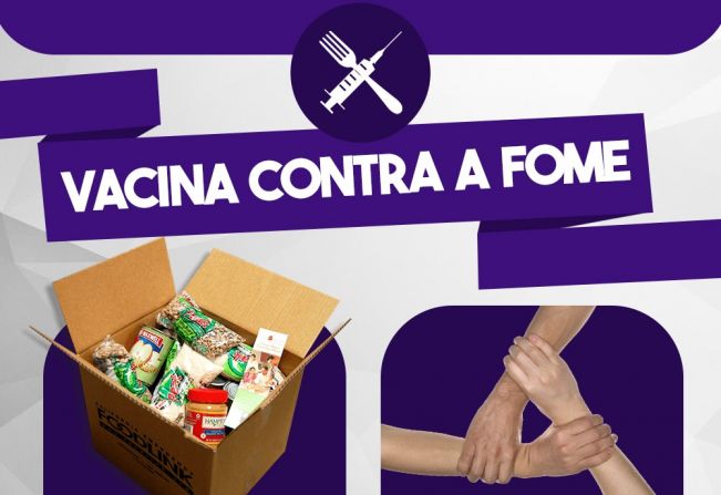 Agudenses podem fazer doação de alimentos em postos de vacinação